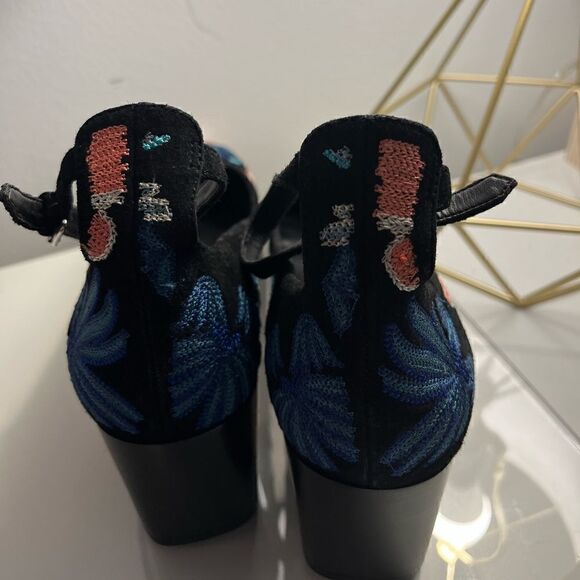 NWOTâRebeccaâMinkoff BridgetâTooâEmbroideredâPumps - Picture 4 of 6